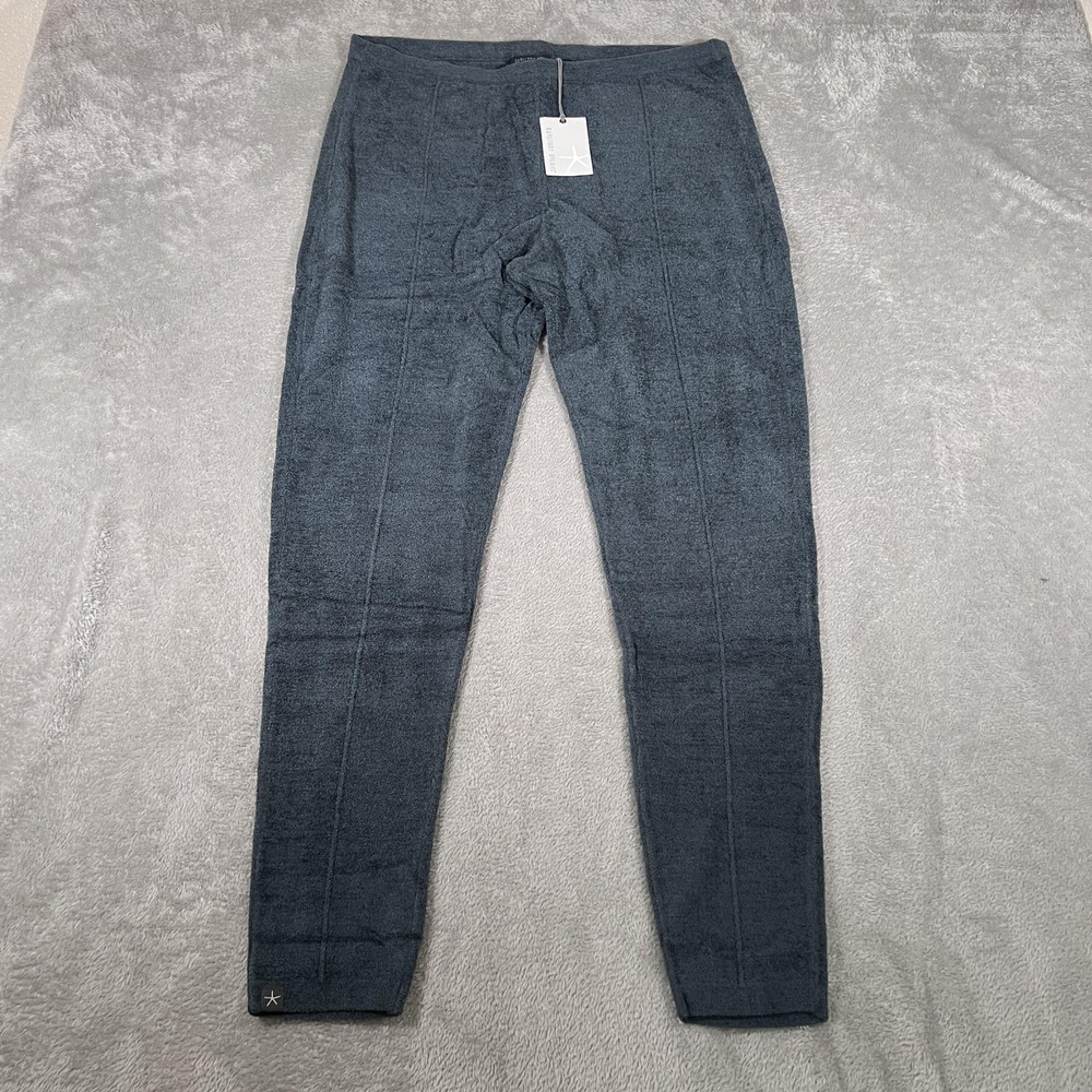 Barefoot Dreams Legging Womens XL Deep Jade CozyChic Ultra Lite Seamed BDWCU1571